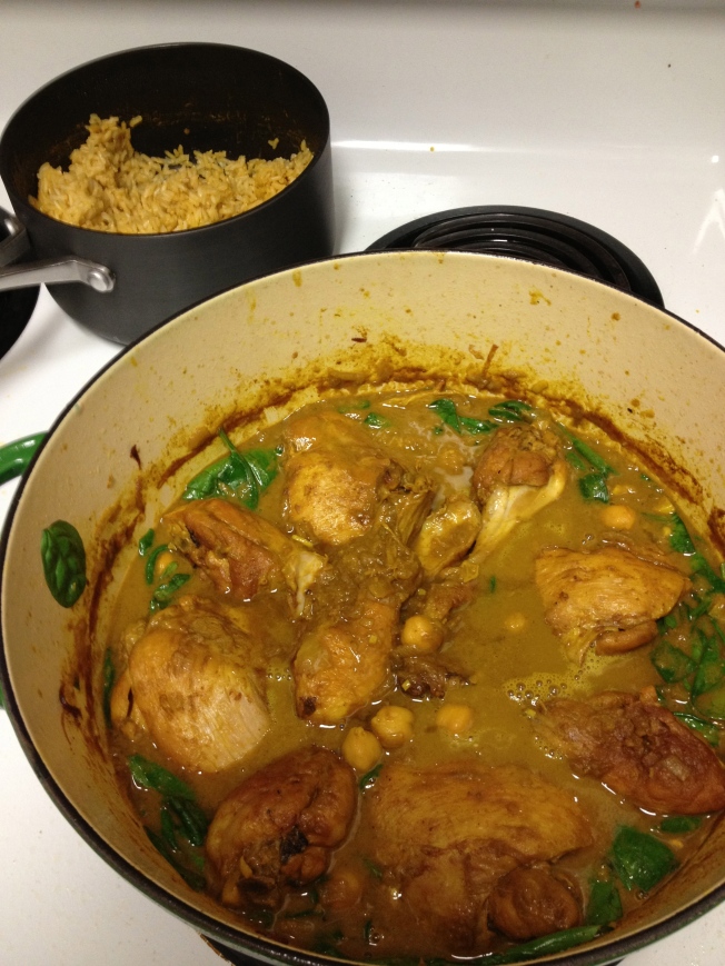 Indian-Spiced Chicken and Rice